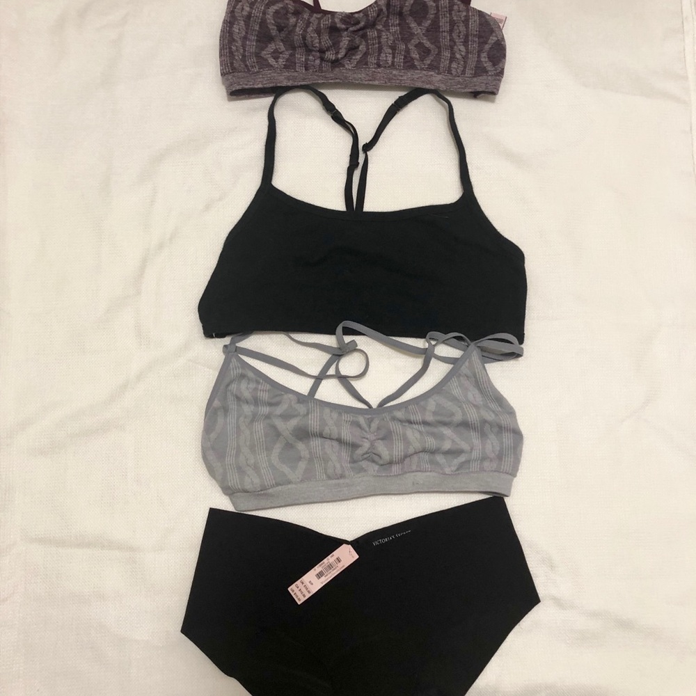 Bralette and panty combo